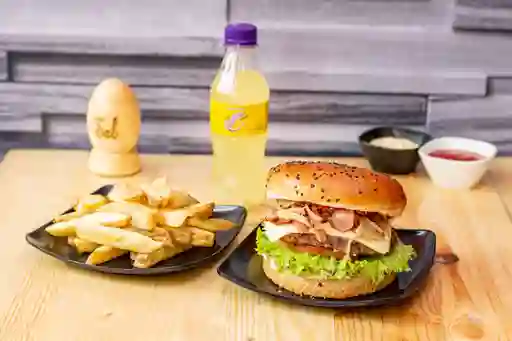 Combo Hamburguesa Tradicional