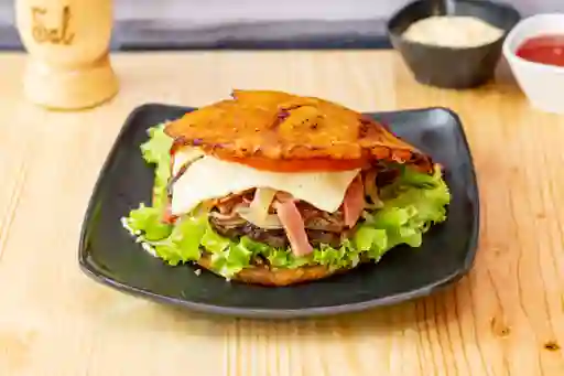 Hamburguesa Patacón Burger
