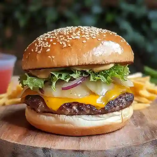 Hamburguesa Sencilla