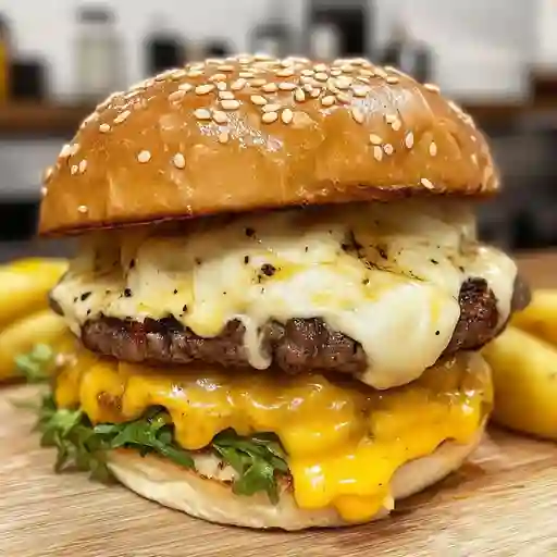 Hamburguesa Philadelphia Doble