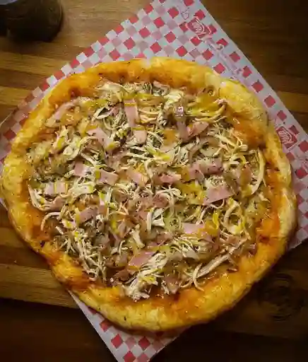 Pizza Pollo Miel Mostaza
