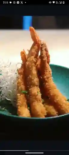Langostinos Tempura