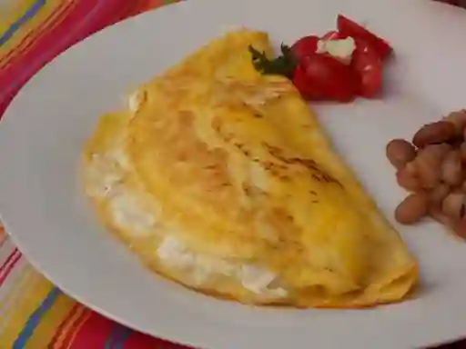 Omelette de Huevos con Queso