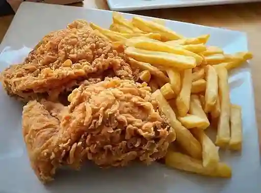 Pollo a la Broaster