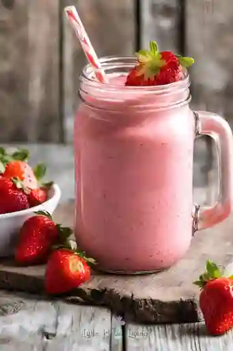 Jugo en Leche Fresa 12 Onzas