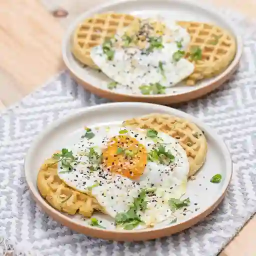 Waffle Sal y Dulce
