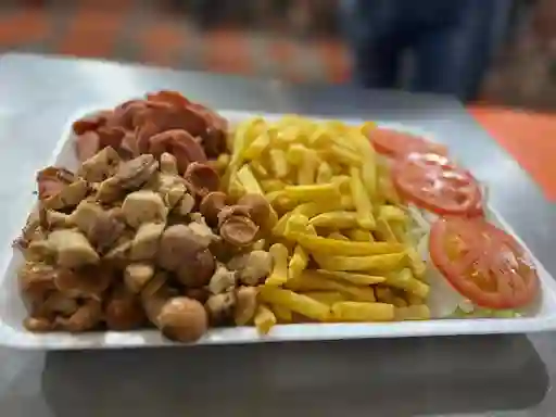 Salchipapa Super Salvajada