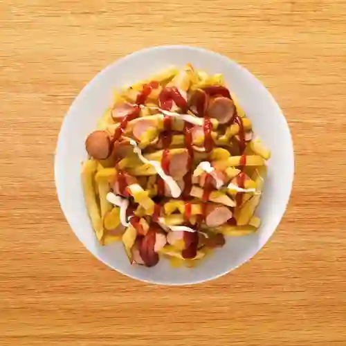 Salchipapa Sencilla