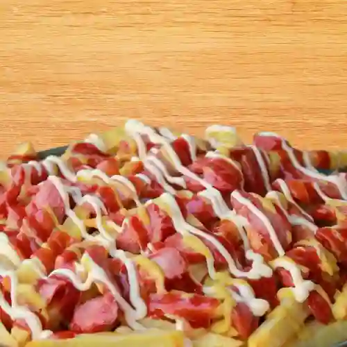 Salchipapa Choripapa