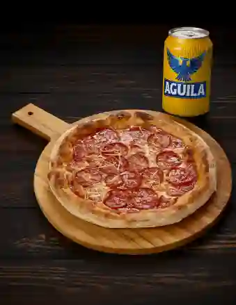 Combo Pizza Arrecife + Aguila Orig Lta 330ml