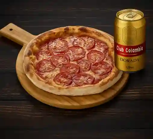Combo Pizza Arrecife + Club Colombia Dorada 355 ml