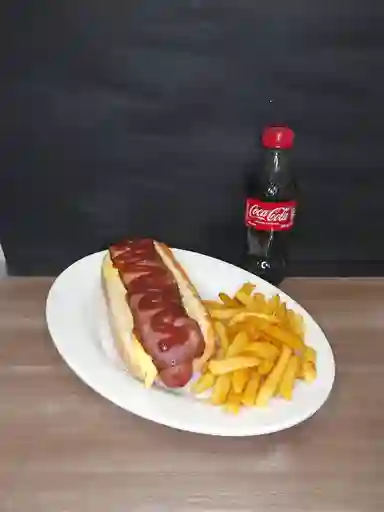 Combo Hamburguesa Venezolana Extra Bacon