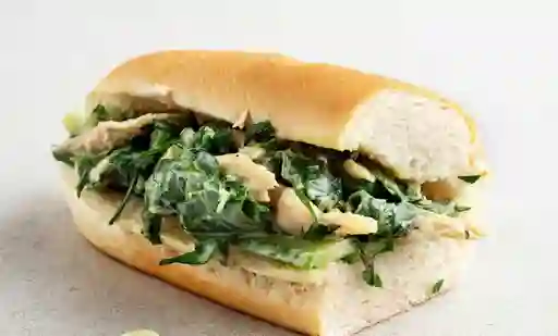 Sadwich Pollo con Espinaca