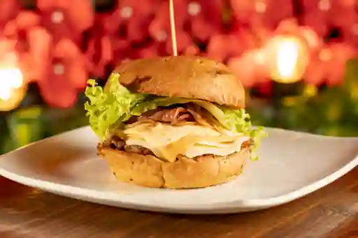 Hamburguesa 3 Quesos