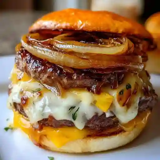 Hamburguesa Mixta de la Casa
