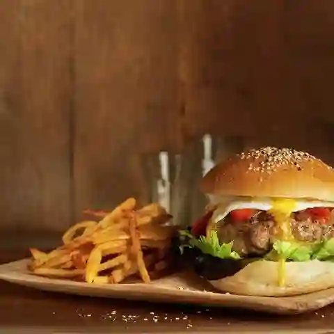 Hamburguesa Mixta Clásica