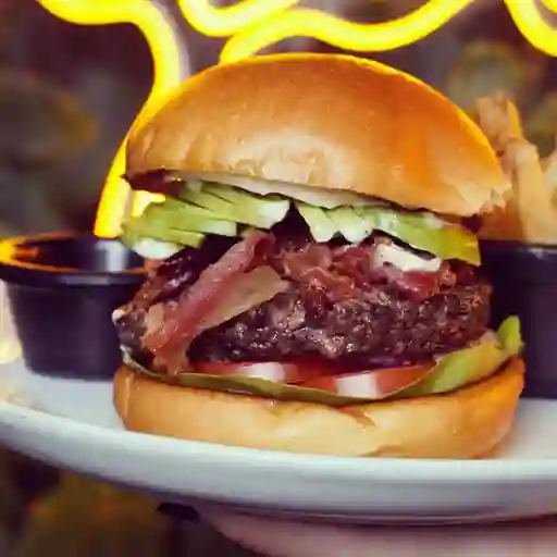 Hamburguesa Aguacate y Bacón