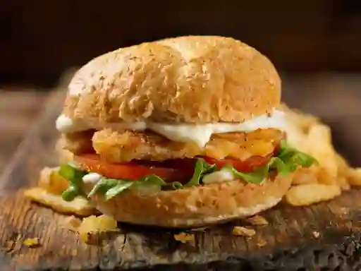 Combo Hamburguesa de Pollo (Chicken Burger)