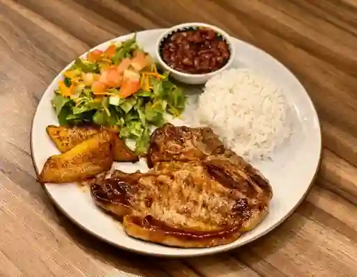 Chuleta de Cerdo en Barbecue