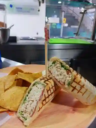 Burro de Pollo y Tocineta