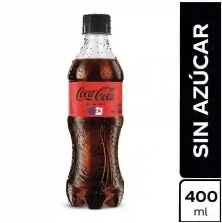 Gaseosa Coca Cola Zero 400 Ml