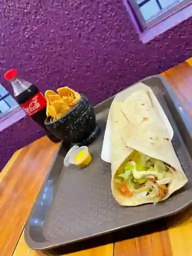 Combo Burrito Carne Molida