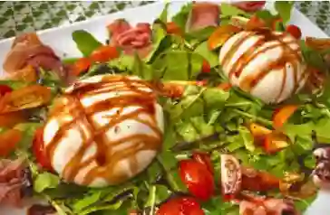 Burrata Prosecco