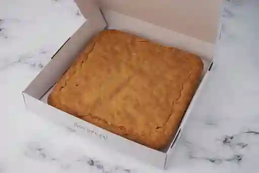 Blondie de Chocolate Blanco Completo