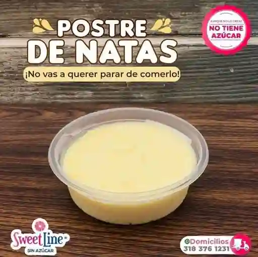Postre de Natas sin Azúcar