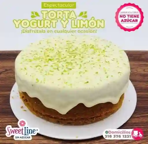 Torta de Yogurt y Limón