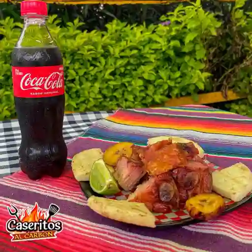 Costilla y Gaseosa