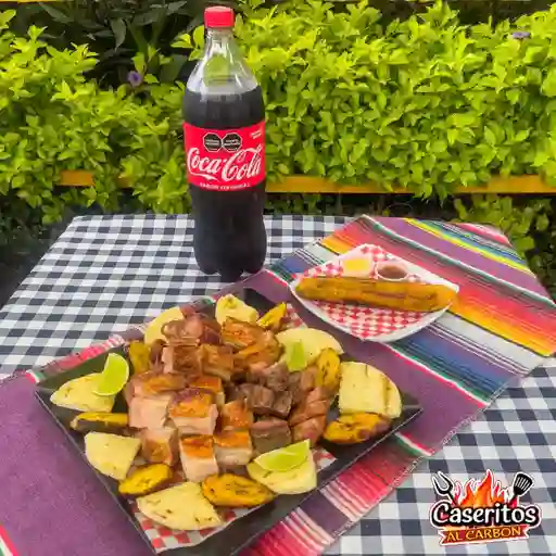 Picada Familiar Gaseosa y Platano Maduro