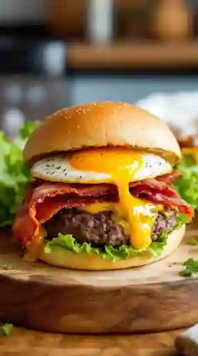 Hamburguesa LA COLOMBIANA