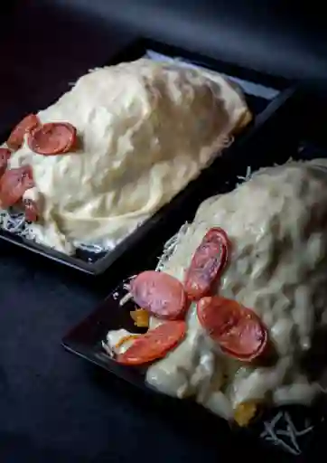2 Suizapapas Gratinadas