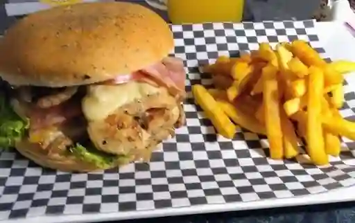 Hamburguesa Especial de Pollo