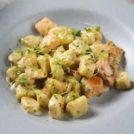 Gnocchi con Salmon