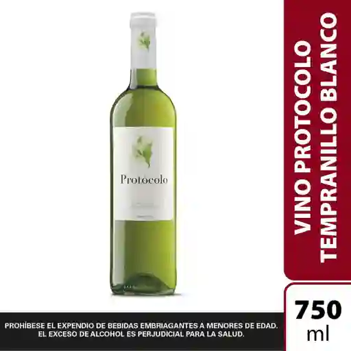 Vino Blanco Protocolo Tempranillo 750 ml