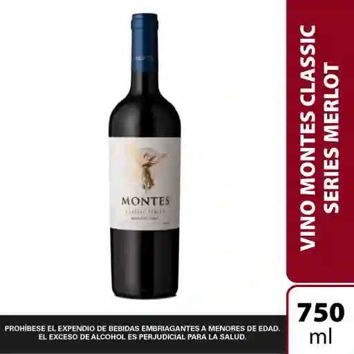 Vino Montes Classic Series Merlot 750 ml