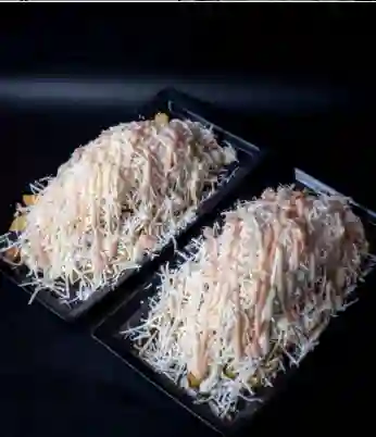 2 Salchipapas sin Gratin