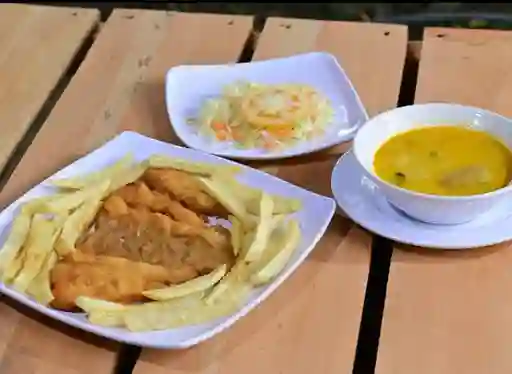 Róbalo a la Milanesa