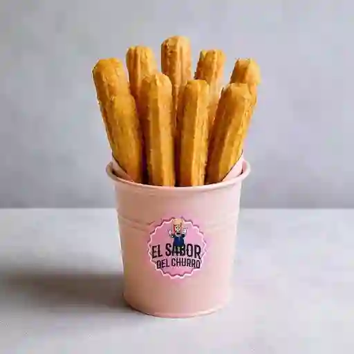 Churros con Grajeas y Chocoalte