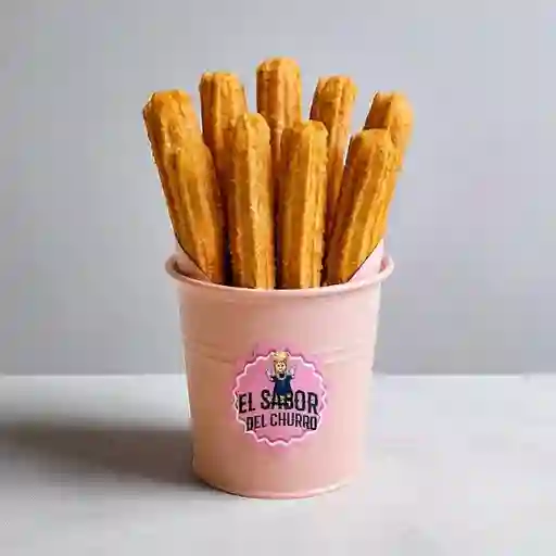 Churros con Mora y Leche Condensada