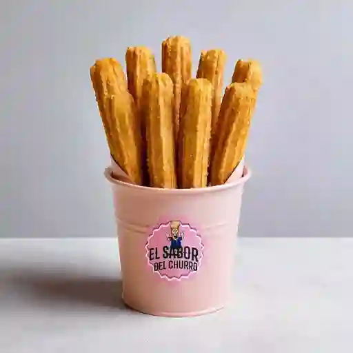 Churros con Grajeas de Colores y Leche Condensada