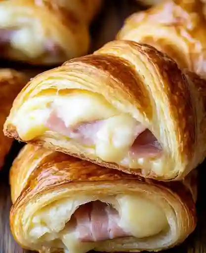 Croissant de Jamon y Queso