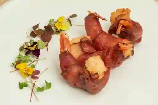 Langostinos Albardados