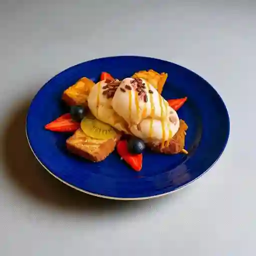 Torta con Helado