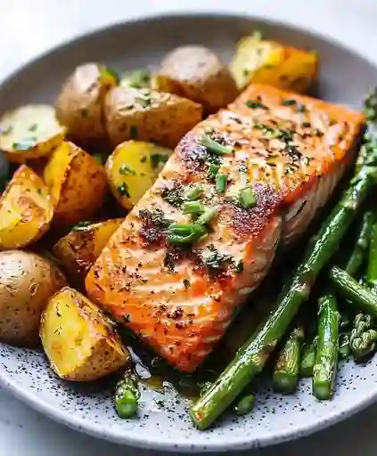 Salmón Robalo Al Grill