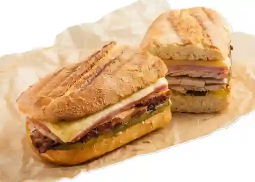 Sándwich Cubano con Papas