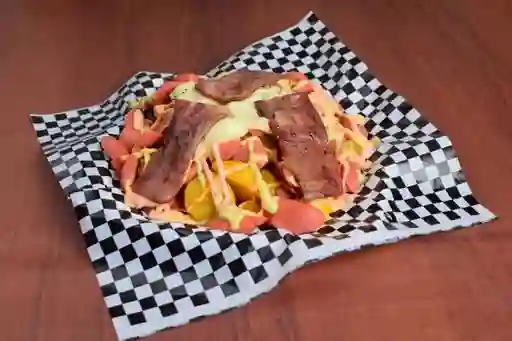 Salchipapa Especial Personal