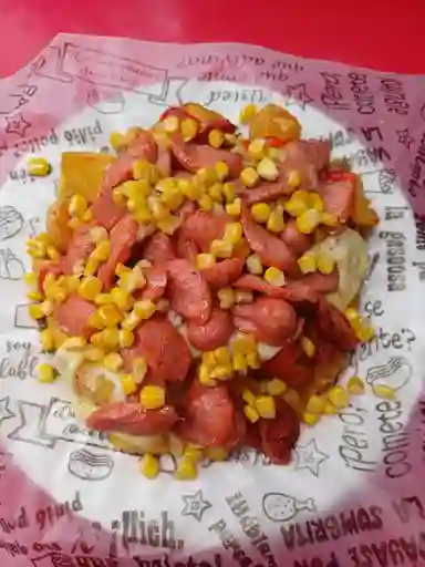 Salchipapa Ranchera Personal